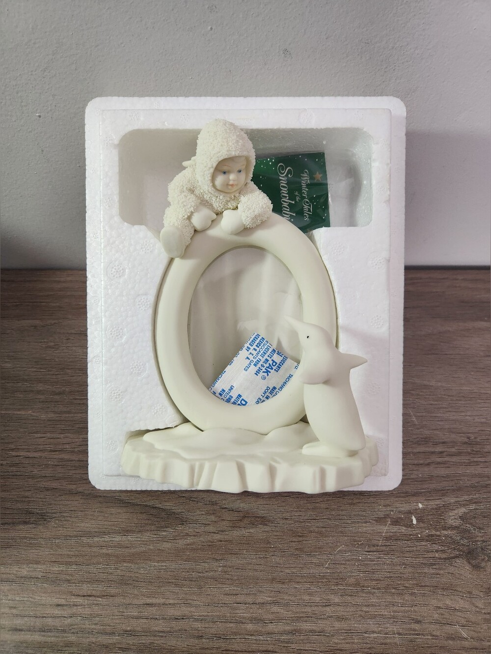 Dept 56 Snowbabies "Baby's First Smile" Picture Frame